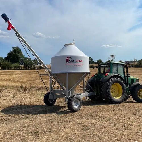 Silo su ruote - CABI ARS - CABI GROUP - per cereali / in fibra di vetro / in poliestere