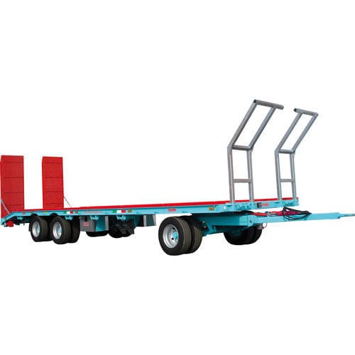 Rimorchio a pianale - PC240970 - Crosetto srl - a semirimorchio / a 3 assi / agricolo