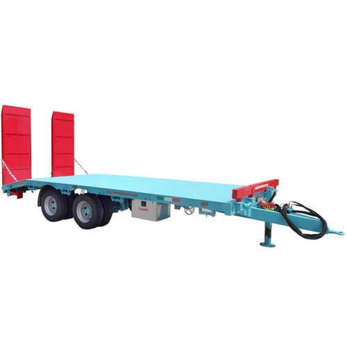 Rimorchio a pianale -  BP142R - Crosetto srl - a semirimorchio / tandem / agricolo