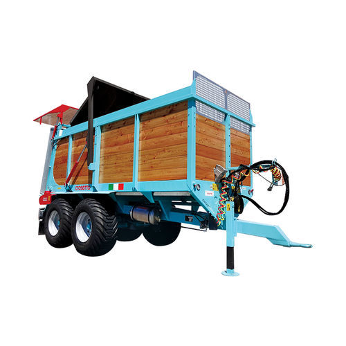 Spandiletame a semirimorchio - SPL120 4R - Crosetto srl - a rulli verticali / tandem