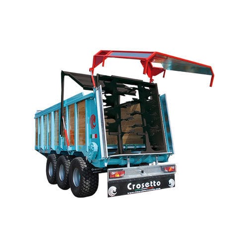 Spandiletame montato - SPL200 2R - Crosetto srl - a rulli verticali / a 3 assi