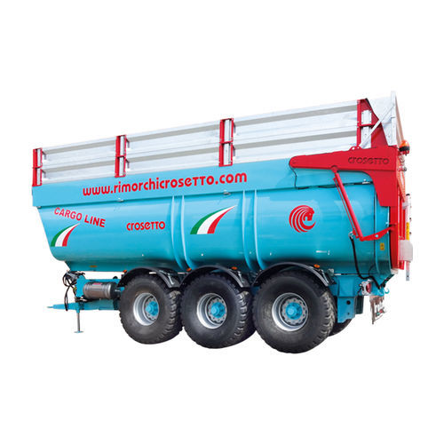 Rimorchio ribaltabile - CMR280 - Crosetto srl - a 3 assi / agricolo