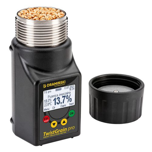 Umidimetro per cereali - TwistGrain pro - DRAMINSKI S.A. - portatile / con display digitale