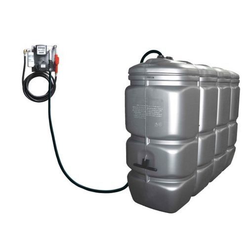 Serbatoio per carburante - DFS2000FLW - Duraplas - verticale / resistente agli UV / con pompa di distribuzinoe