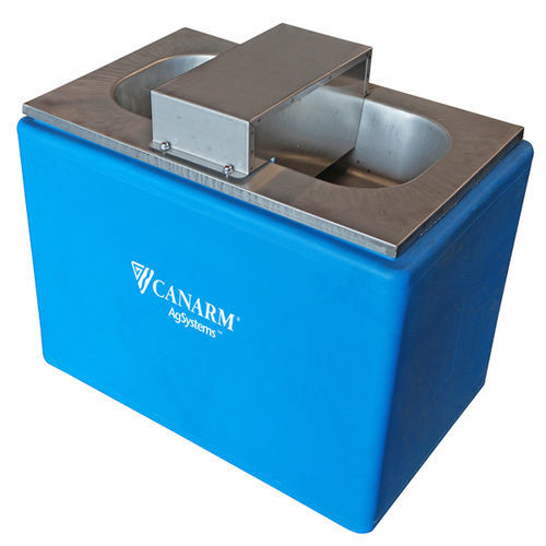 Abbeveratoio per bovini - P series - Faromor Ltd - a canale / a scodella / in acciaio inossidabile