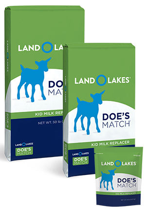 Sostituto di latte per caprini - Doe's Match® - Land O'Lakes Animal Milk Products Co. - in polvere