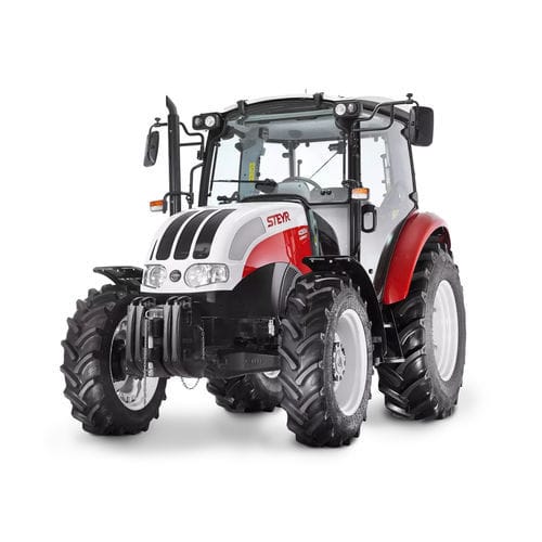 Trattore con trasmissione meccanica sincronizzata - KOMPAKT S series - Steyr Traktoren - per l'allevamento / a 4 cilindri / con presa di potenza frontale
