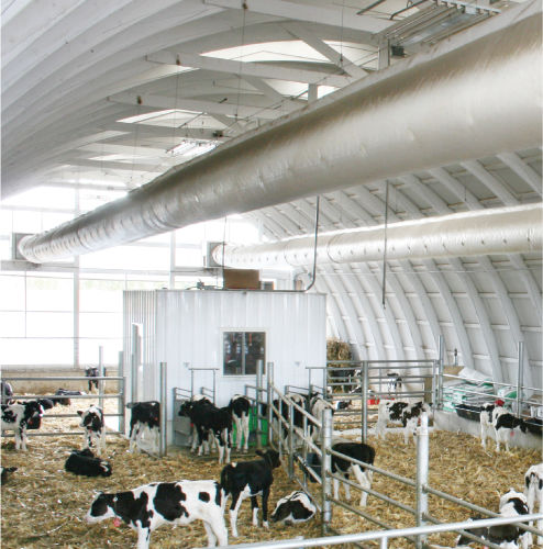 Sistema di ventilazione per capannone agricolo - VTGW Series - J&D Manufacturing