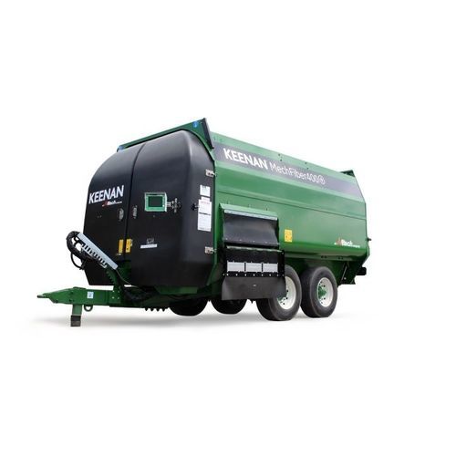 Miscelatore a vite orizzontale - MechFiber400+ - KEENAN - trainato / con scarico laterale / monococlea