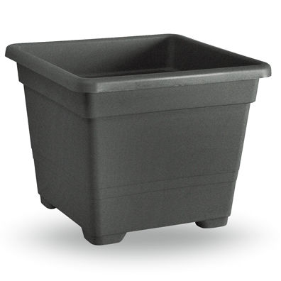 Vaso in plastica - Quadrato - CEP Agriculture - quadrato / per esterni / per interni