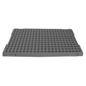 Seminiera alveolare in plastica - QP D 264 V  - HerkuPlast Kubern GmbH - riutilizzabile / rettangolare / in formato danese