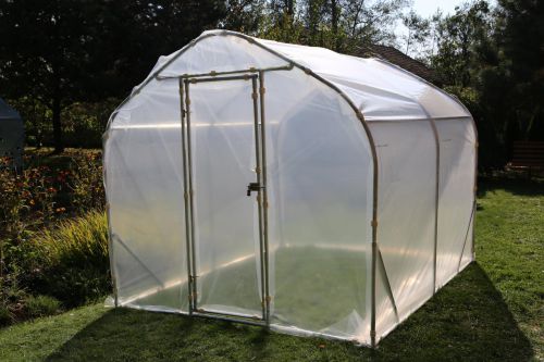 Serra a tunnel - serre hobby - Krosagro - da giardinaggio / in plastica / con struttura in acciaio
