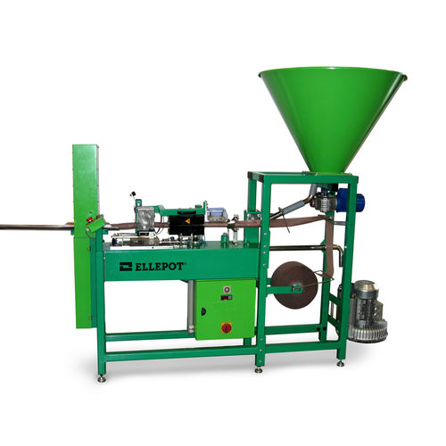 Riempitore per vaschette semiautomatico - H-111 - Ellepot - per vasi biodegradabili