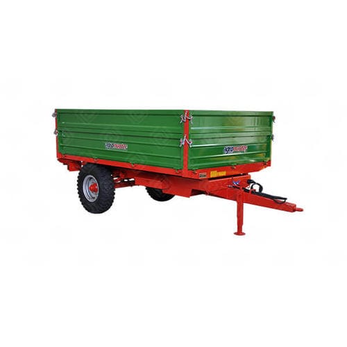 Rimorchio ribaltabile - TDR series - ATESPAR MOTORLU ARACLAR SAN.VE.DIS.TIC.LTD.STI - basculante / a un asse / agricolo