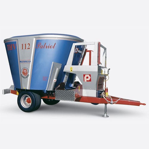 Miscelatore a vite verticale - THV Patriot - AL.PA.CAR Srl - trainato / monococlea