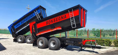 Rimorchio basculante - CMB1 series - BONSEGNA Srl - portato / tandem / agricolo