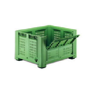 Cassetta in plastica - 1185 FA - CAPP-PLAST Srl - perforata / di stoccaggio / di trasporto