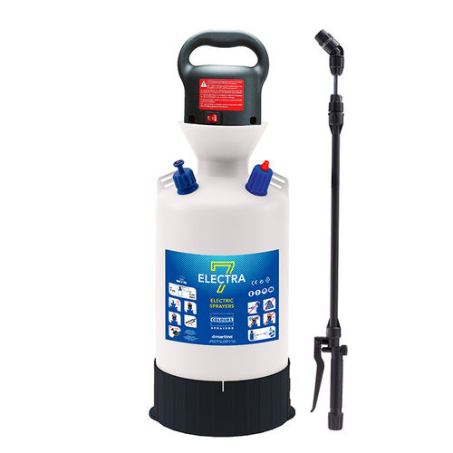 Pompa irroratrice a batteria - ELECTRA 7 - DI MARTINO SpA - con motore elettrico / da giardino