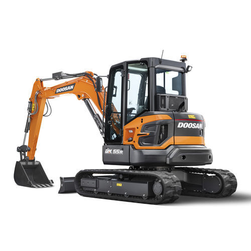 Scavatrice cingolata - DX55R-7 - DOOSAN INFRACORE CO. LTD - idraulica / a lama / mini