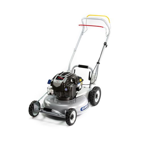 Tosaerba con guida da terra - HM53A - GRIN SRL - a benzina / semovente / per terreni in pendenza