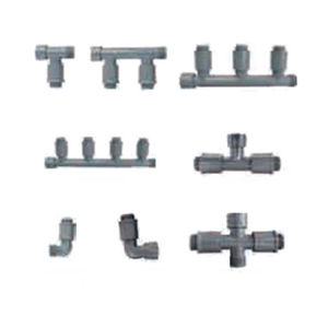 Raccordo per irrigazione a gomito - Lasco - I.S.E. Srl - a T / filettato / in PVC