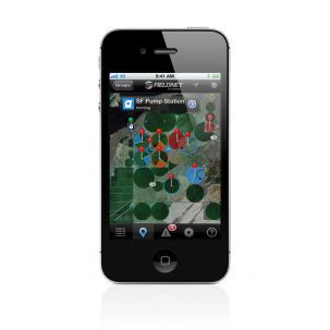 Applicazione mobile di supervisione - FIELDNET - LINDSAY EUROPE SA - di irrigazione