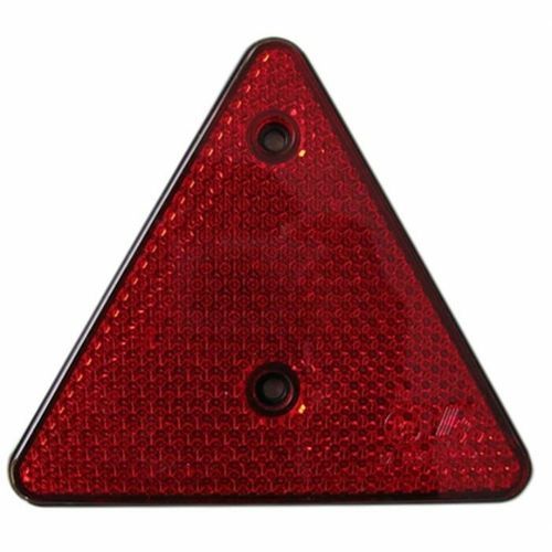 Catadiottro triangolare - 10370 - LO SNODO Srl - rosso / avvitabile / per macchina agricola
