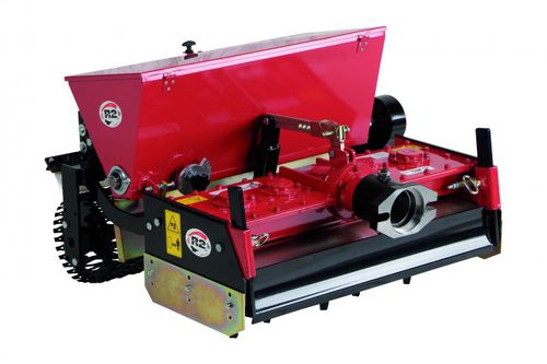Seminatrice in linea meccanica - SM  - R2 RINALDI Srl - con guida da terra / montaggio su coltivatore