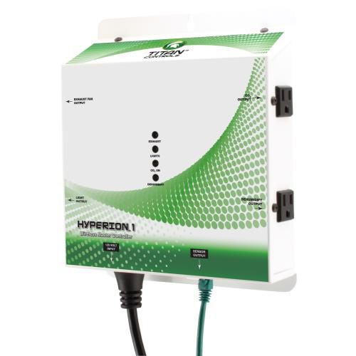 Regolatore di condizioni ambientali per serra - Hyperion® 1 - Titan Controls - di temperatura / di umidità / per CO2