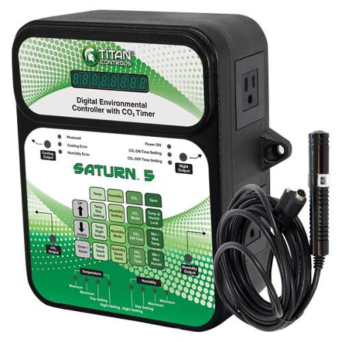 Regolatore di condizioni ambientali per serra - Saturn® 5 - Titan Controls - di temperatura / di umidità / per CO2