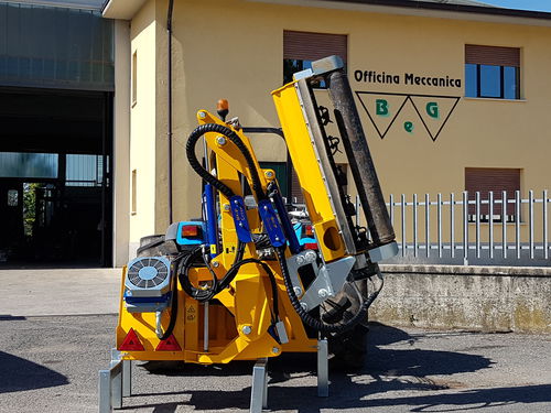 Trinciatrice portata - Trinciatrice per interfilare posteriore modello BGP GREEN P - OFFICINA MECCANICA B E G SRL - montaggio posteriore / a coltelli / per frutteto