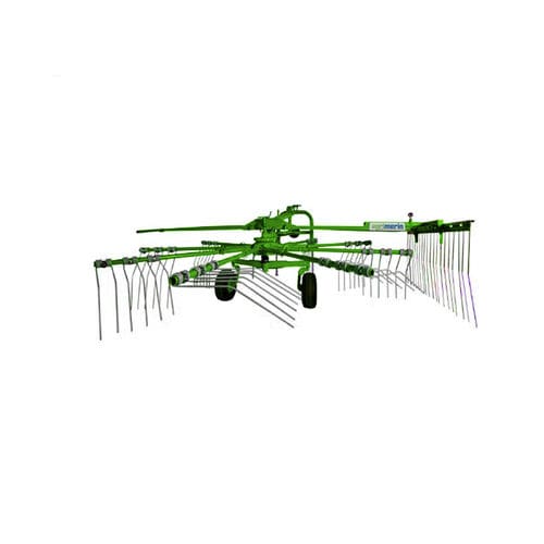 Ranghinatore rotativo - AMROTOR - Agrimerin Agricultural Machinery - a scarico laterale / monorotore