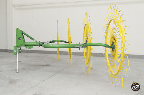 Ranghinatore stellare - ZNTHR 4	 - Agrozenit Farm Equipment - a scarico laterale / multirotore