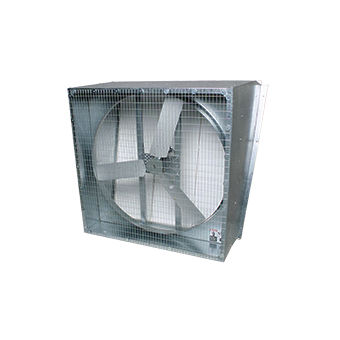 Ventilatore per capannone agricolo - CUMBERLAND - di circolazione di aria / da parete / in acciaio galvanizzato