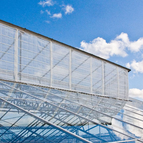 Apertura per serra - Huisman Scherming - di tetto / con rete antinsetti / per sistema di ventilazione
