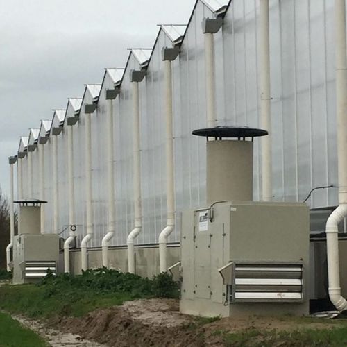 Sistema di trattamento di aria - Green Vent - ITB Climate - per capannone agricolo / per serra