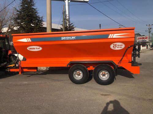 Spandiletame trainato - GARDEN 10 - Sayginlar Agriculture Machinery Ltd. - a rulli orizzontali / tandem
