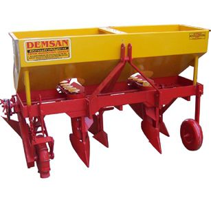 Trapiantatrice per patate - PD2 - DEMSAN DEMİRDÖĞEN - manuale / 2 filari / trainata