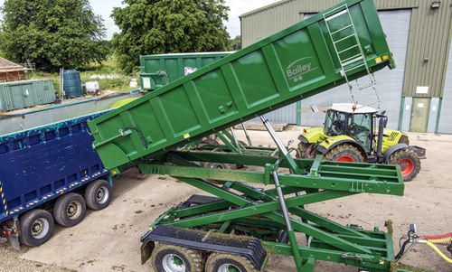 Rimorchio ribaltabile - HL14 Ton - Bailey Trailers - basculante / a 2 assi / agricolo