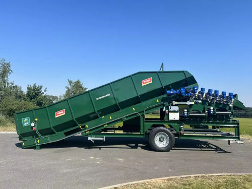 Pulitore per raccolti per patate - STOREMAKER - Tong Engineering - per carote / per barbabietole / per cipolle