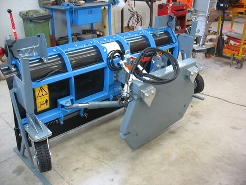 Lama sgombraneve dritta - NANOTECH NT Series - Snow Service SRL - con regolazione idraulica