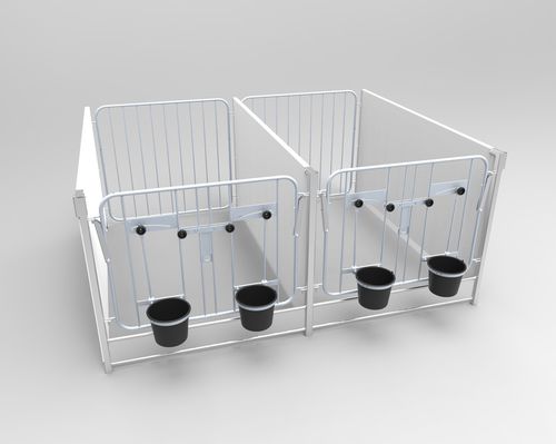Box per vitelli - FARMTEC a.s. - per l'allevamento / individuale