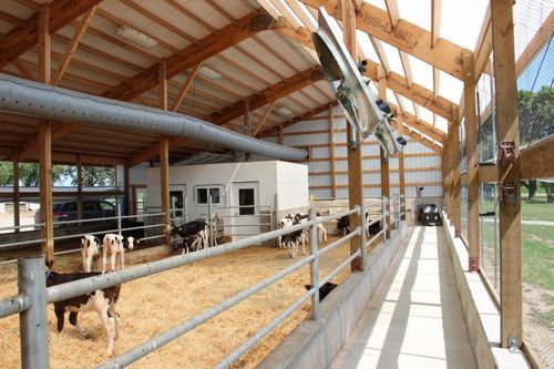 Condotto di ventilazione tubolare - FARMTEC a.s. - per capannone agricolo