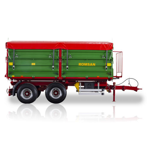 Rimorchio basculante - R12TASGAP4 - ROMSAN TARIM SAN. VE DIŞ TİC.A.Ş. - portato / tandem / agricolo