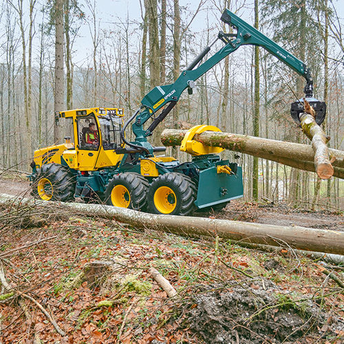 Esboscatrice forestale con griffa - 904 6WD - HSM Hohenloher Spezial-Maschinenbau - semovente / con griffa
