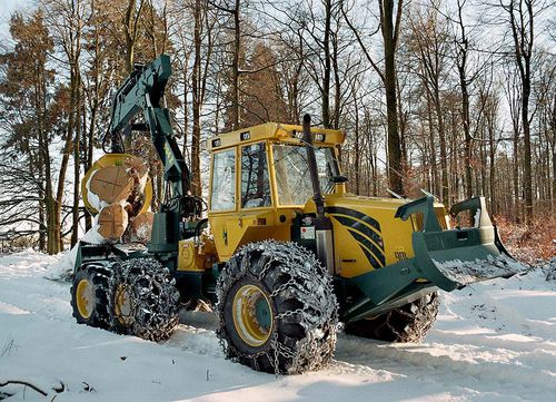 Esboscatrice forestale con griffa - 904Z 6WD - HSM Hohenloher Spezial-Maschinenbau - semovente / con griffa