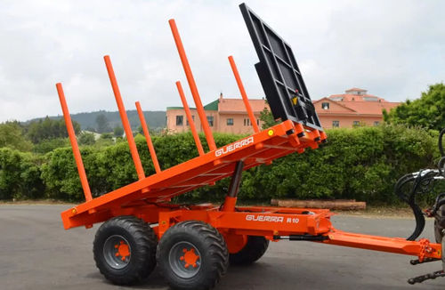 Rimorchio ribaltabile - R10 series - Industrias Guerra S.A. - a 2 assi / forestale / 10 t ... 20 t