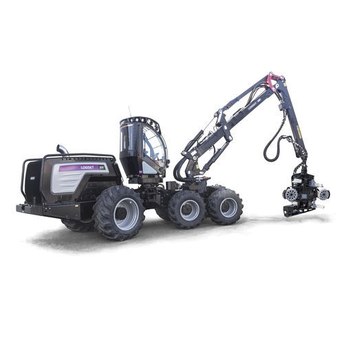 Abbattitrice forestale gommata - 8H GT - Logset Oy - 6x6