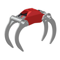 Pinza per tronchi agricola - MR28  - Mesera Cranes Finland Oy - per gru