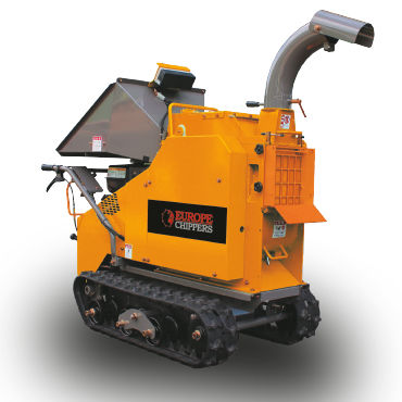 Cippatrice semovente - C 140 - EUROPE FORESTRY - con motore a combustione / cingolata